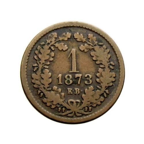 Ferenc József 1873KB 1 krajcár