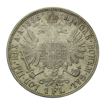 Ferenc József 1886 1 Florin