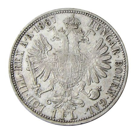 Ferenc József 1887 1 Florin