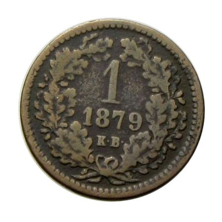 Ferenc József 1879KB 1 krajcár
