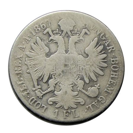 Ferenc József 1867B 1 Florin