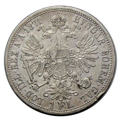 Ferenc József 1871A 1 Florin