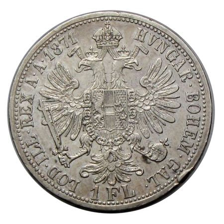 Ferenc József 1871A 1 Florin