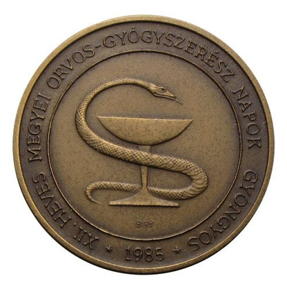 Gyöngyös 1985 Orvos-Gyógyszerész napok