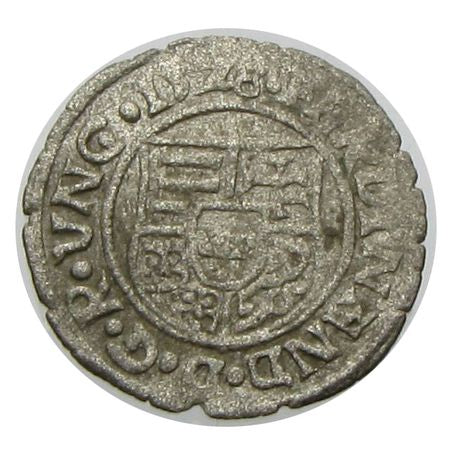 I. Ferdinánd 1528 C-liliom denár