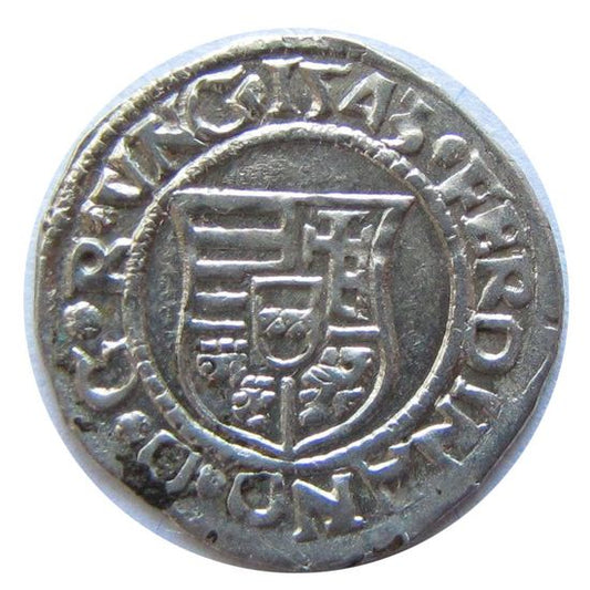 I. Ferdinánd 1543 KB denár