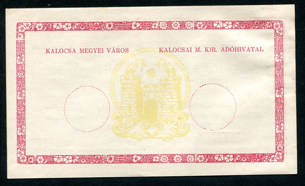 Kalocsa 1944 10 Pengő