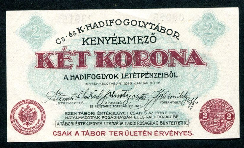 Hadifogolytábor - Kenyérmező 2 Korona