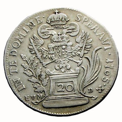 Lotharingiai Ferenc 1765 BF/EvM-D 20 krajcár