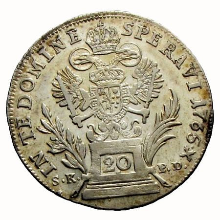 Lotharingiai Ferenc 1765 BP/SK-PD 20 krajcár