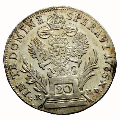 Lotharingiai Ferenc 1765 BP/SK-PD 20 krajcár