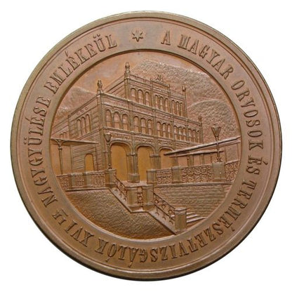 Magyar Orvosok és Természetvizsgálók 1872 Mehadia