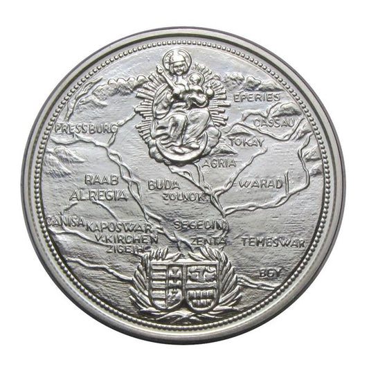 MÉE Eger 1987 Hungária Eliberata ezüst emlékérem