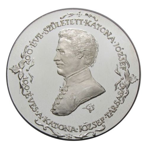 MÉE Kecskemét 1991 Katona József emlékérem PP