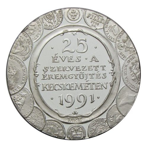 MÉE Kecskemét 1991 Katona József emlékérem PP