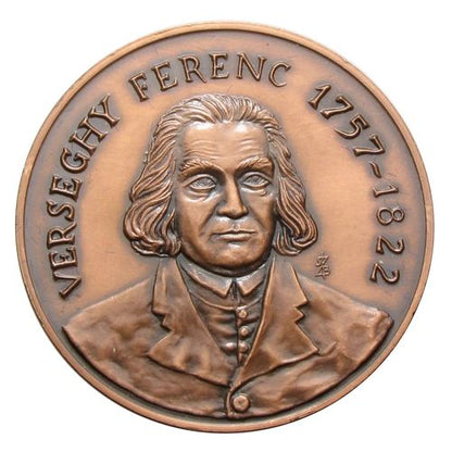 MÉE Szolnok 1995 Verseghy Ferenc emlékérem változat