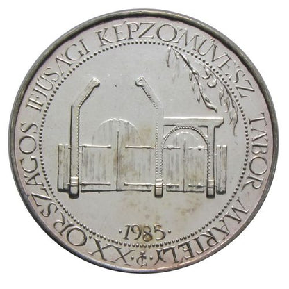 Mártély 1985 Ifjúsági művészeti tábor PP