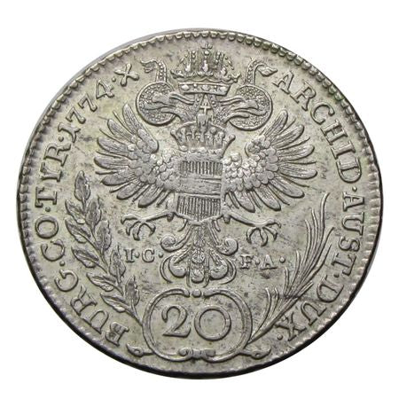 Mária Terézia 1774 IC-FA 20 krajcár