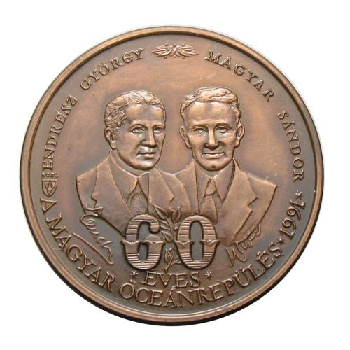 Magyar óceánrepülés 60 éves 1931-1991