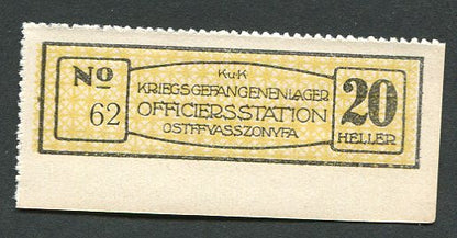 Hadifogolytábor - Ostffyasszonyfa I. 20 heller