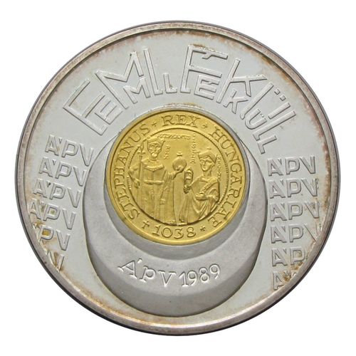 Budapest Pénzverő 1989 látogatóérem