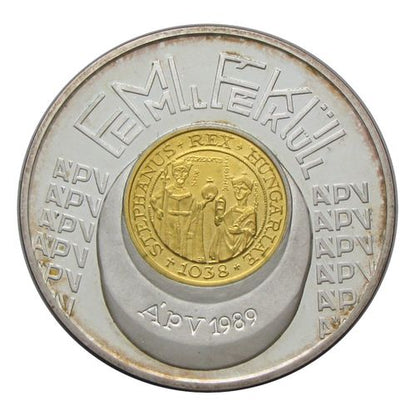 Budapest Pénzverő 1989 látogatóérem