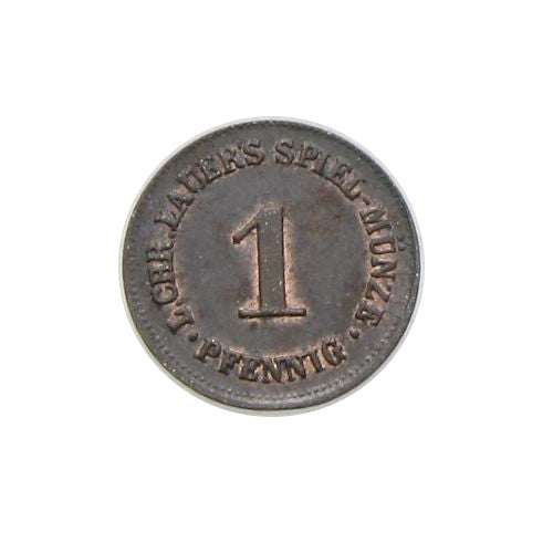 Pólyapénz Németország 1 pfennig
