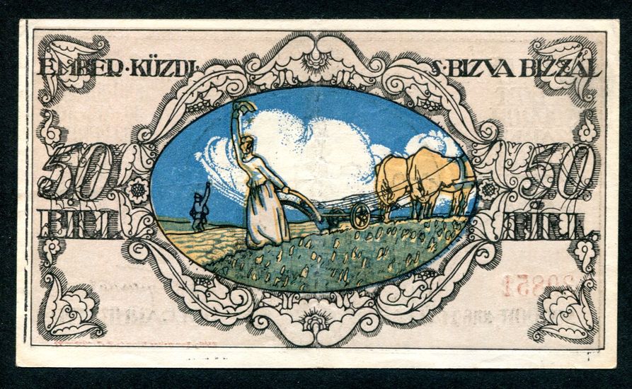 Sopron 1918 50 fillér