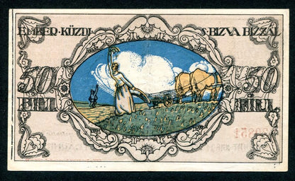 Sopron 1918 50 fillér