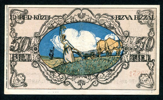 Sopron 1918 50 fillér