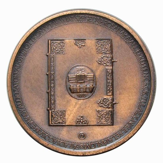 Szeged 1983 100 éves a Somogyi-könyvtár