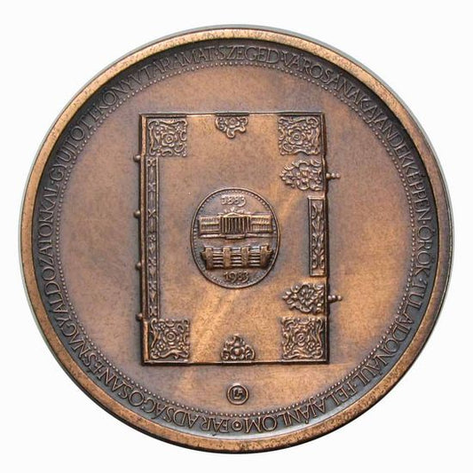 Szeged 1983 100 éves a Somogyi-könyvtár