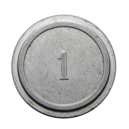 Utasellátó Automata érme "1" értékjelzés