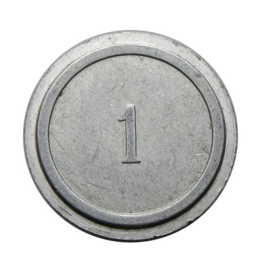 Utasellátó Automata érme "1" értékjelzés